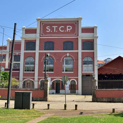 STCP tram depot porto