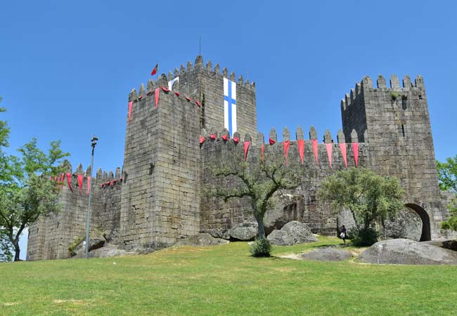 Castelo de Guimarães Die Burg von Guimarães
